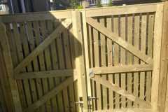 Secure Garden Gates - inside