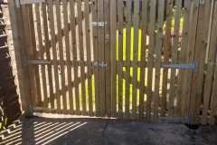 Secure Garden Gates - outside