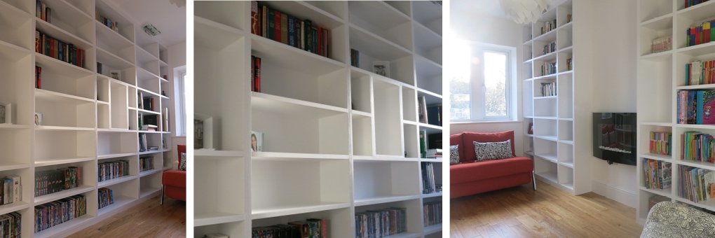 Fitted Bookshelves