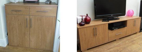 Joiner sideboard and cabinet Leeds